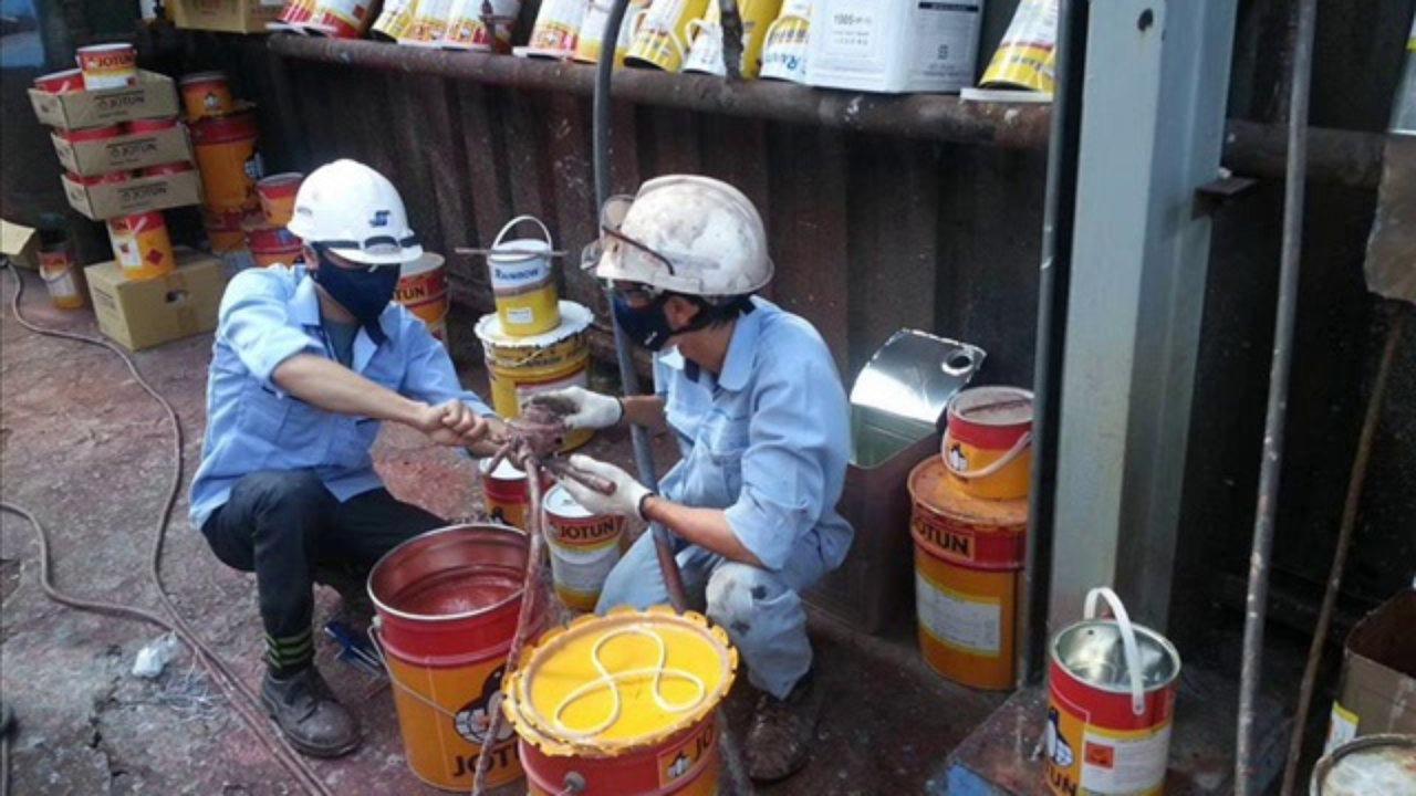 Các sản phẩm sơn chống gỉ được phân phối tại SBC Việt Nam